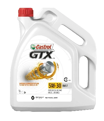 CASTROL Motorový olej Castrol GTX 5W-30 RN17 5 l  (15CC30)