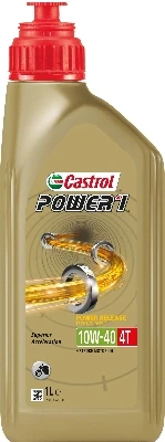 CASTROL Motorový olej Castrol POWER1 4T 10W-40 1 l  (15F5A0)