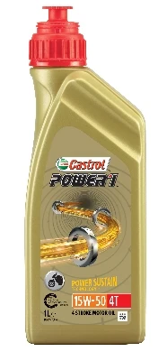 CASTROL Motorový olej Castrol POWER1 4T 15W-50 1 l  (15044D)