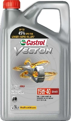 CASTROL Motorový olej Castrol Vecton 15W-40 CK-4/E9 5 l  (15F3CF)