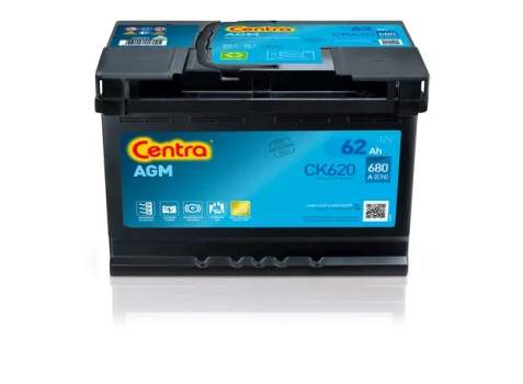 CENTRA startovací baterie CENTRA AGM 62Ah  (CK620)