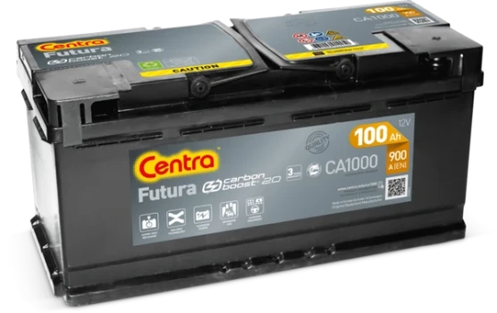 CENTRA startovací baterie FUTURA *** 100Ah  (CA1000)