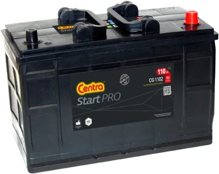 CENTRA startovací baterie StartPRO 110Ah  (CG1102)