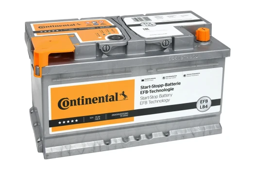 CONTINENTAL startovací baterie START-STOP-BATTERY EFB 75Ah  (2800012005280)
