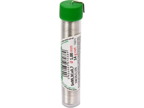Cynel bezolovnatý pájkový drát s tavidlem 1,0 mm | 76870