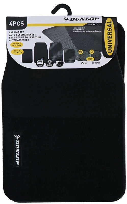 DUNLOP Koberce celoroční, 4 ks 5800387