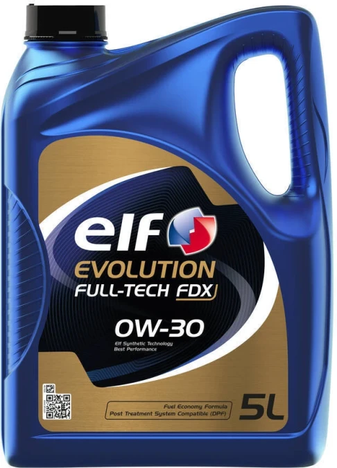 ELF Motorový olej ELF EVOLUTION FULL-TECH FDX 0W-30 5 l  (225542)