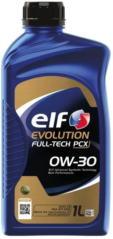 ELF Motorový olej ELF EVOLUTION FULL-TECH PCX 0W-30 1 l  (230937)