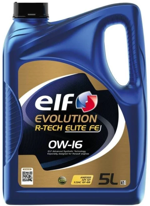 ELF Motorový olej ELF EVOLUTION R-TECH ELITE FE 0W-16 5 l  (229719)