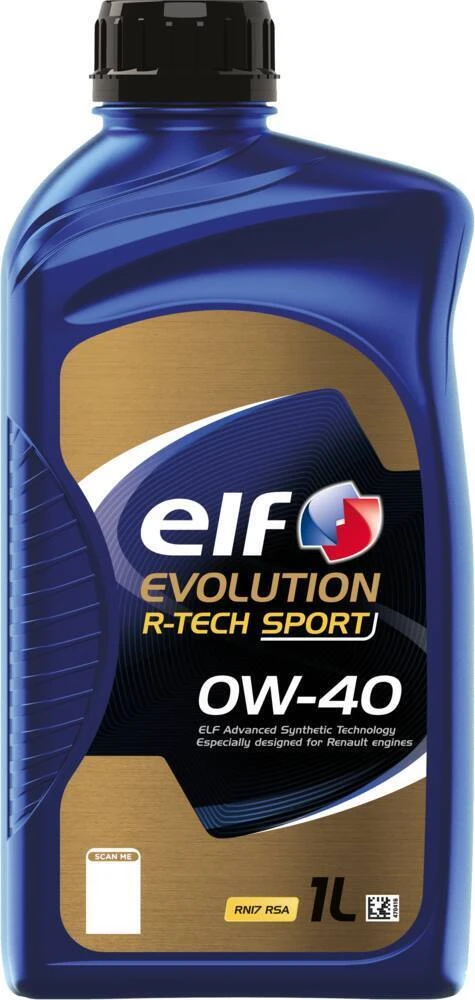 ELF Motorový olej ELF EVOLUTION R-TECH SPORT 0W-40 1 l  (217623)
