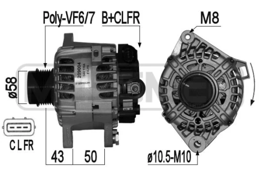 ERA generátor  (209004A)