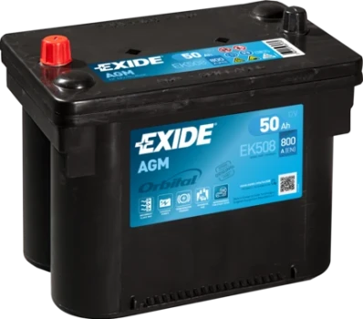 EXIDE startovací baterie AGM 50Ah  (EK508)