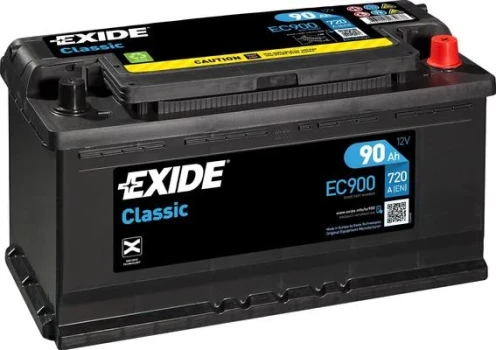 EXIDE startovací baterie CLASSIC * 90Ah  (EC900)