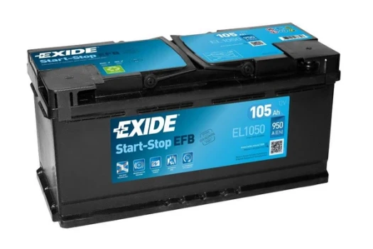 EXIDE startovací baterie EFB 105Ah  (EL1050)