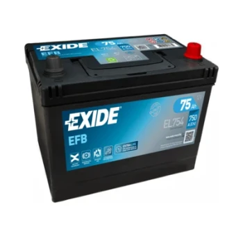 EXIDE startovací baterie EFB 75Ah  (EL754)