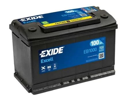 EXIDE startovací baterie EXCELL ** 100Ah  (EB1000)