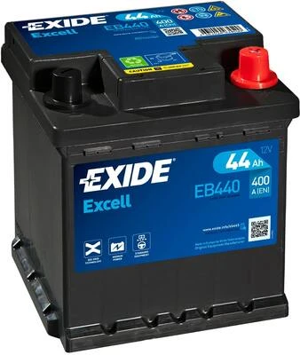 EXIDE startovací baterie EXCELL ** 44Ah  (EB440)