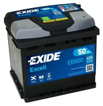 EXIDE startovací baterie EXCELL ** 50Ah  (EB500)