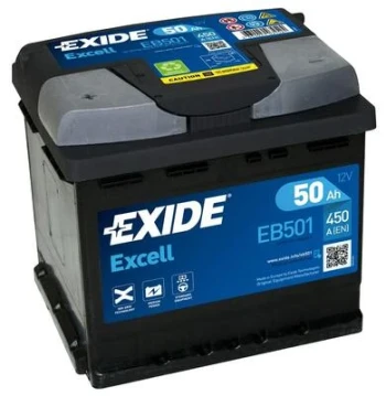 EXIDE startovací baterie EXCELL ** 50Ah  (EB501)