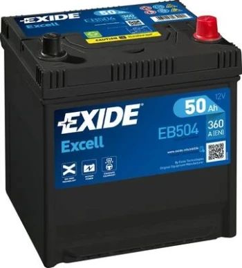 EXIDE startovací baterie EXCELL ** 50Ah  (EB504)