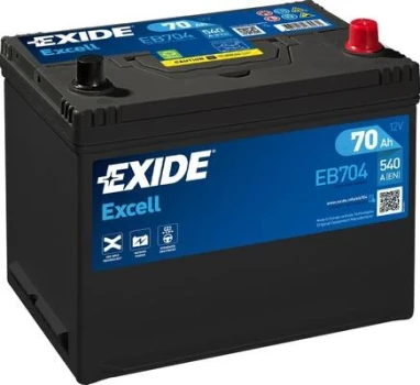 EXIDE startovací baterie EXCELL ** 70Ah  (EB704)