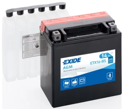 EXIDE startovací baterie EXIDE AGM 14Ah  (ETX16-BS)