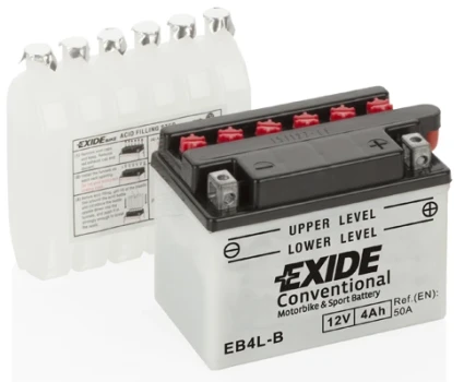 EXIDE startovací baterie EXIDE Conventional 4Ah  (EB4L-B)