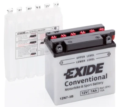 EXIDE startovací baterie EXIDE Conventional 7Ah  (12N7-3B)