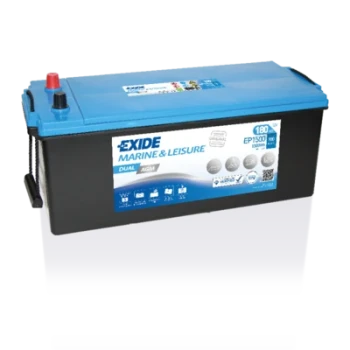 EXIDE startovací baterie EXIDE DUAL AGM 180Ah  (EP1500)