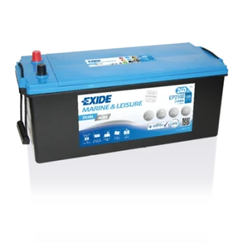 EXIDE startovací baterie EXIDE DUAL AGM 240Ah  (EP2100)