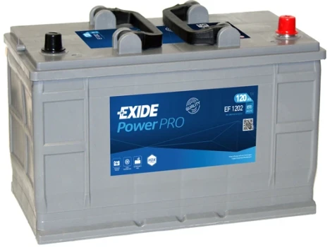 EXIDE startovací baterie PowerPRO 120Ah  (EF1202)