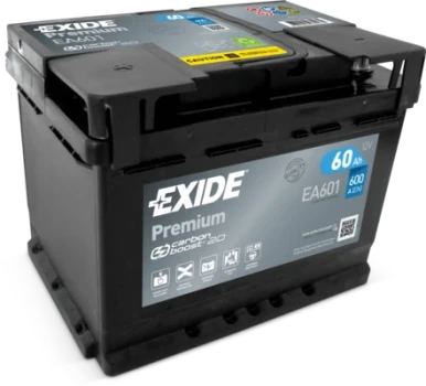 EXIDE startovací baterie PREMIUM *** 60Ah  (EA601)