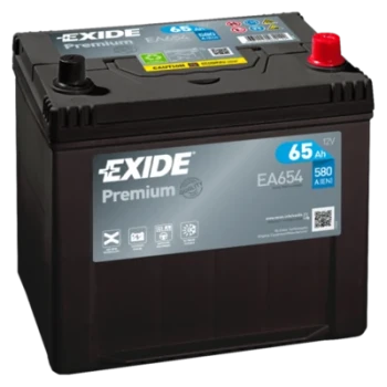 EXIDE startovací baterie PREMIUM *** 65Ah  (EA654)
