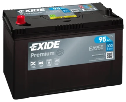 EXIDE startovací baterie PREMIUM *** 95Ah  (EA955)