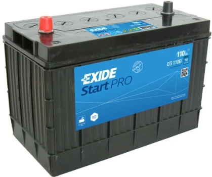 EXIDE startovací baterie StartPRO 110Ah  (EG110B)