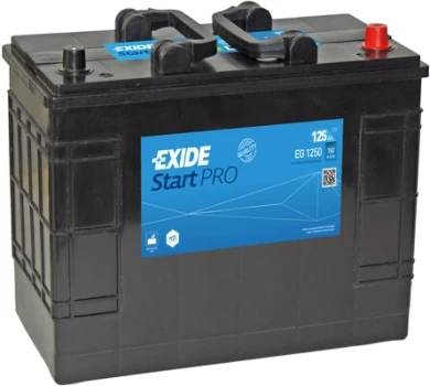 EXIDE startovací baterie StartPRO 125Ah  (EG1250)