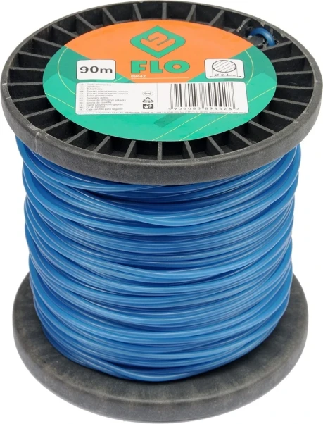 FLO struna do strunové sekačky kulatý průřez 2,4 mm x 90 m | 89442