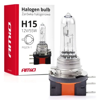 AMiO Halogenová žárovka H15 12V/55W  | 01490