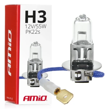 AMiO Halogenová žárovka H3 12V 55W  | 01478