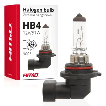 AMiO Halogenová žárovka HB4 9006 12V 51W  | 01480