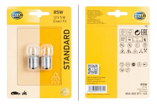 HELLA Žárovka, blikač STANDARD  (8GA 002 071-123)
