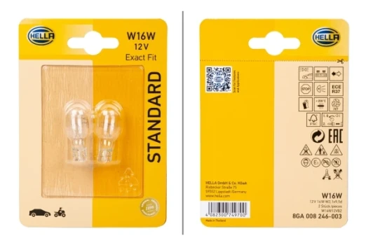 HELLA Žárovka, blikač STANDARD  (8GA 008 246-003)