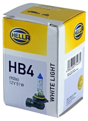 HELLA Zarovka, dalkovy svetlomet WHITE LIGHT UP TO 300h, UP TO 4200 KELVIN  (8GH 223 498-171)