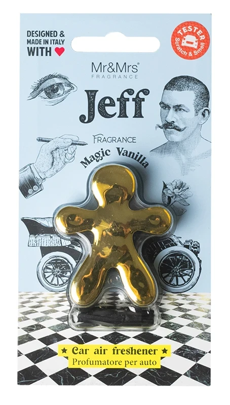 JEFF Osvěžovač Vanilla Gold 4112143