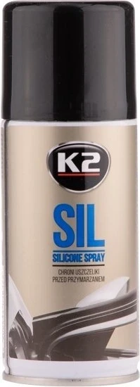 K2 SIL 100% silikonový sprej pro tmely, mazivo ve spreji, 150 ml