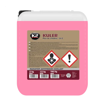 K2 chladicí kapalina KULER -35°C červená 22kg | W406C