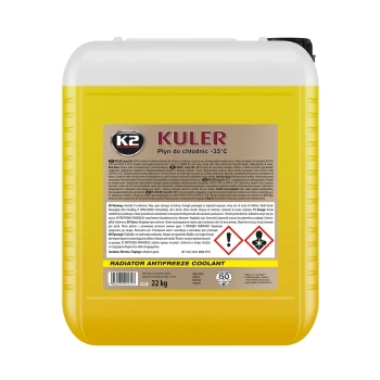 K2 chladicí kapalina -35°C žlutá 22 kg | W406Y