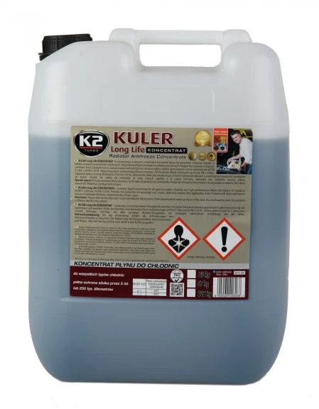 K2 modrý koncentrát chladicí kapaliny 23 kg | W416N
