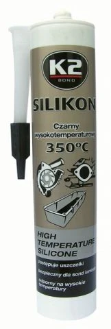 K2 Silicone Black 300 g +350°C silikon pro utěsnění části motoru při montáži