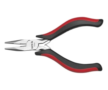Kleště prodloužené rovné 115 mm mini YT-2083